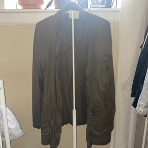 Lightweight green jacket